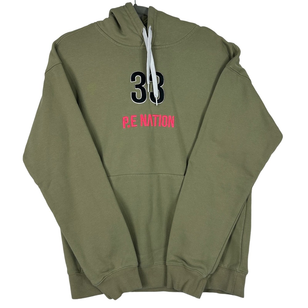 P.E. Nation Pullover Organic Cotton Hoodie Size Small